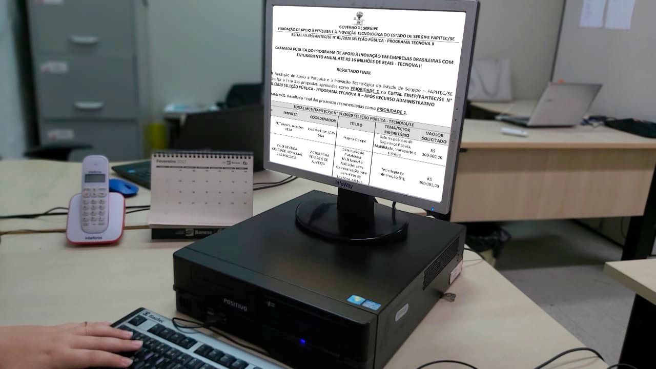Edital voltado a empresas de inovação tem resultado final divulgado pela Fapitec