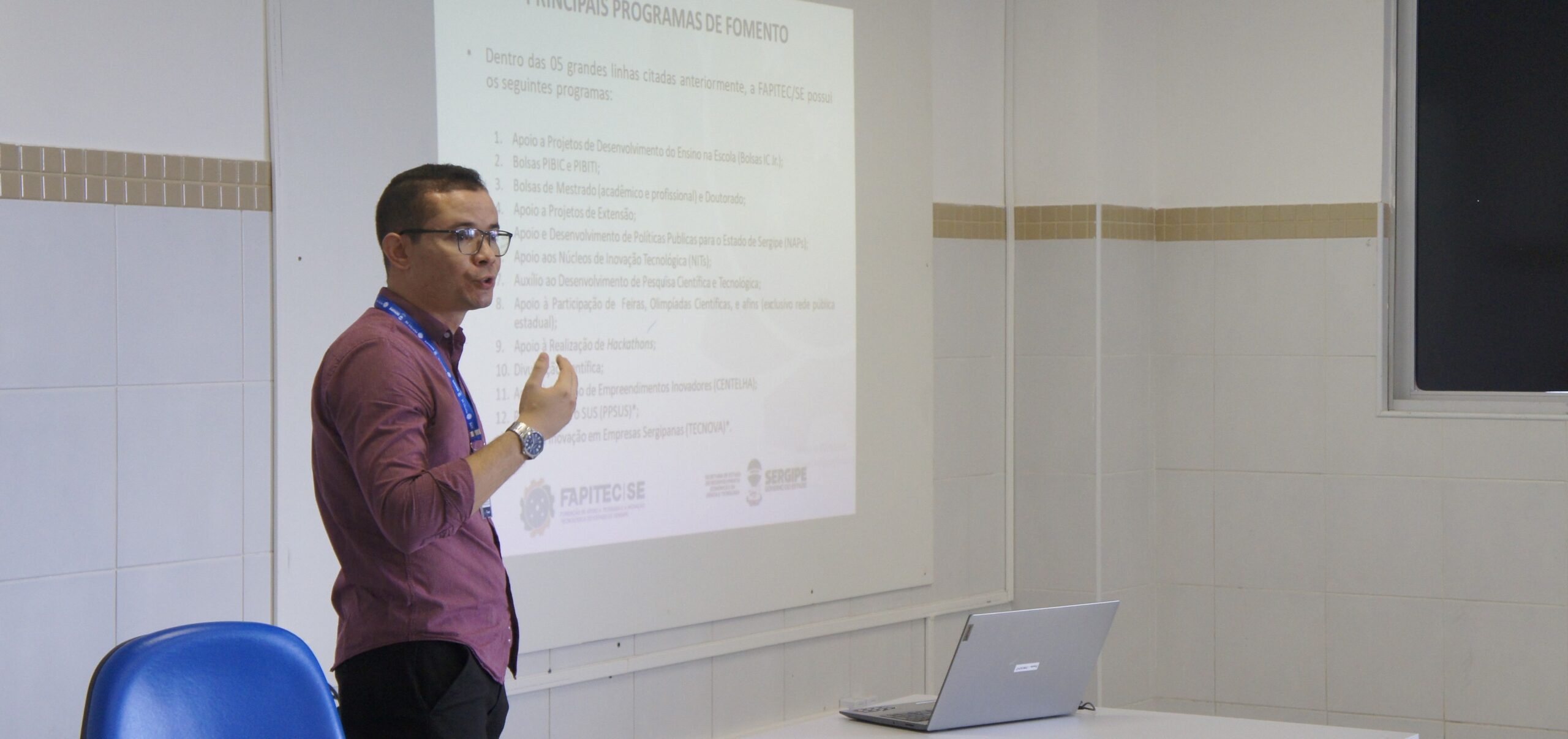 Fapitec realiza oficina sobre elaboração de projetos e prestação de contas durante XI Encontro Pedagógico Multicampi do IFS