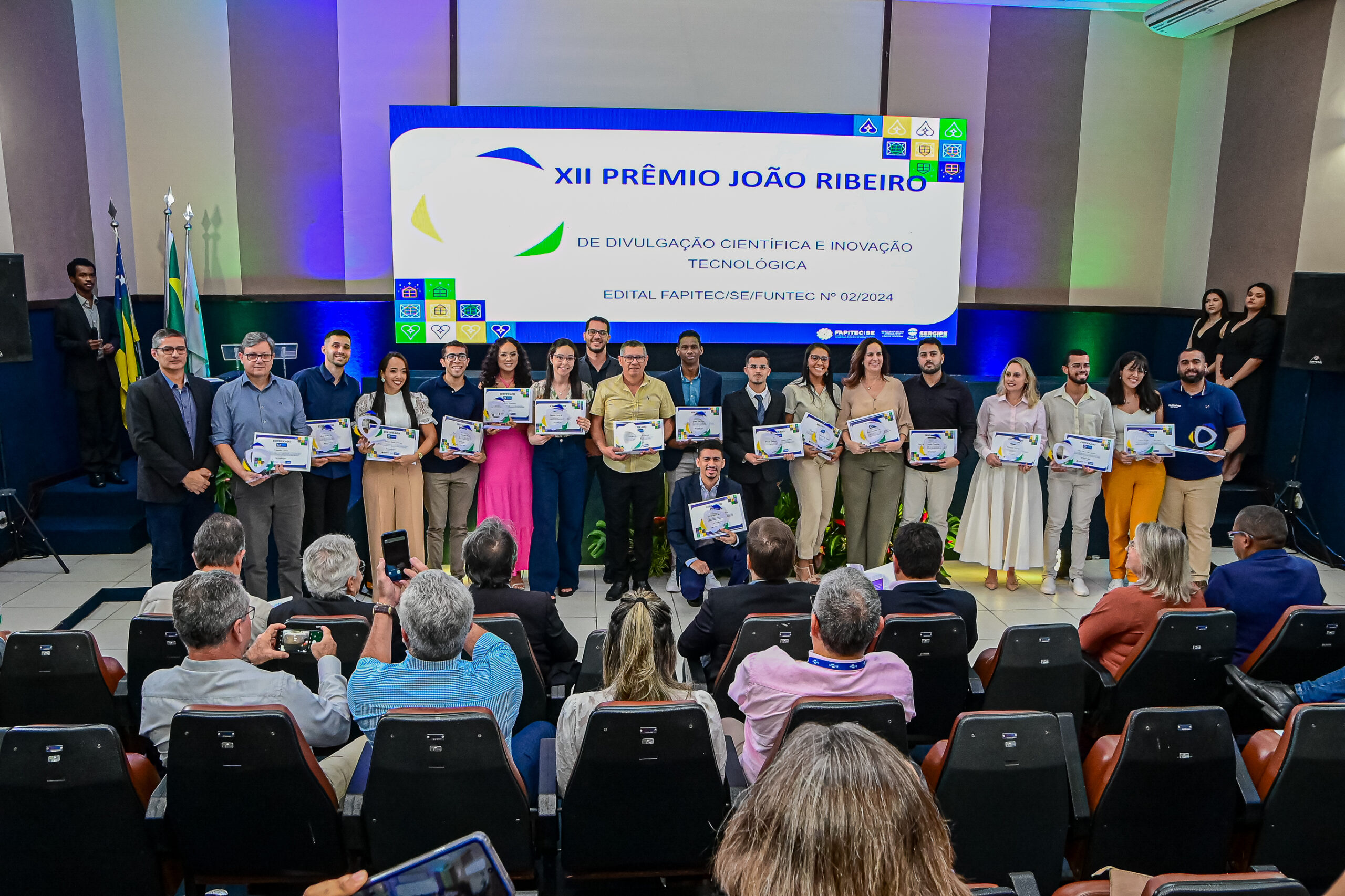 Fapitec/SE entrega honrarias do XII Prêmio João Ribeiro de Divulgação Científica e Inovação Tecnológica