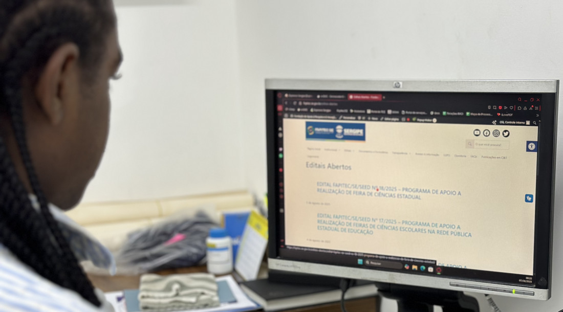 Fapitec/SE abre dois editais em parceria com a SEED para a realização de feiras científicas na rede pública