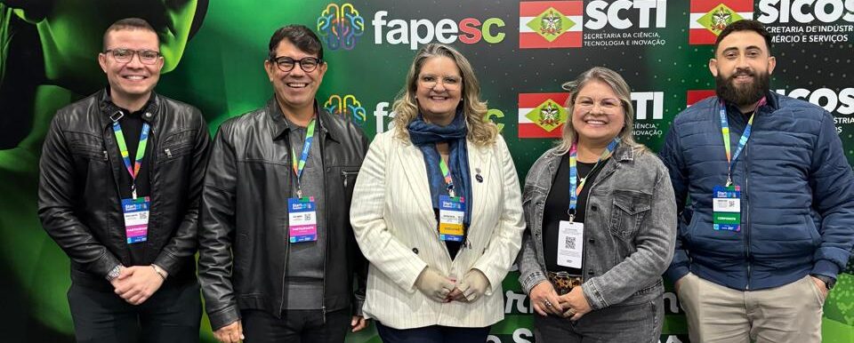 Fapitec/SE participa do Startup Summit 2025 em Florianópolis